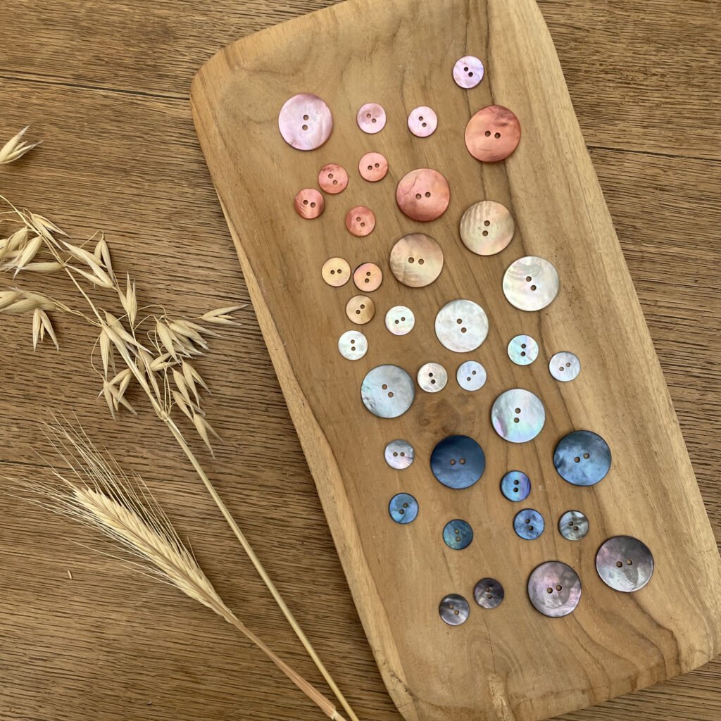 Knoop Rivierschelp – Paars/bruin