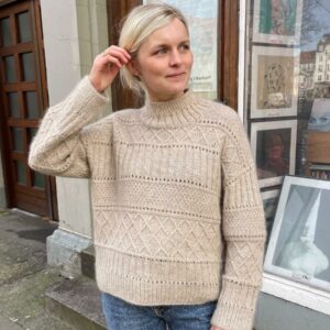 PetiteKnit - Ingrid Sweater (Let op! Papieren, Engelstalige versie!)