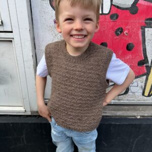 PetiteKnit - Sille Slipover Mini (Let op! Papieren, Engelstalige versie!)
