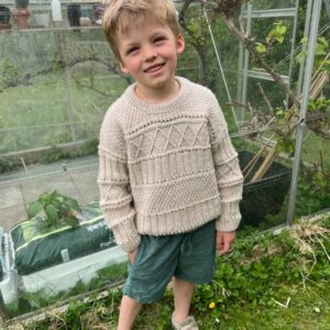 PetiteKnit - Ingrid Sweater junior (Let op! Papieren, Engelstalige versie!)