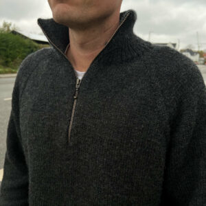 PetiteKnit - Zipper Sweater light man (Let op! Papieren, Engelstalige versie!)