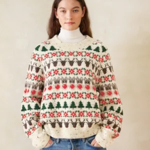 Pakket Kersttrui Sandnes Garn, Julegenser, XS-XXL